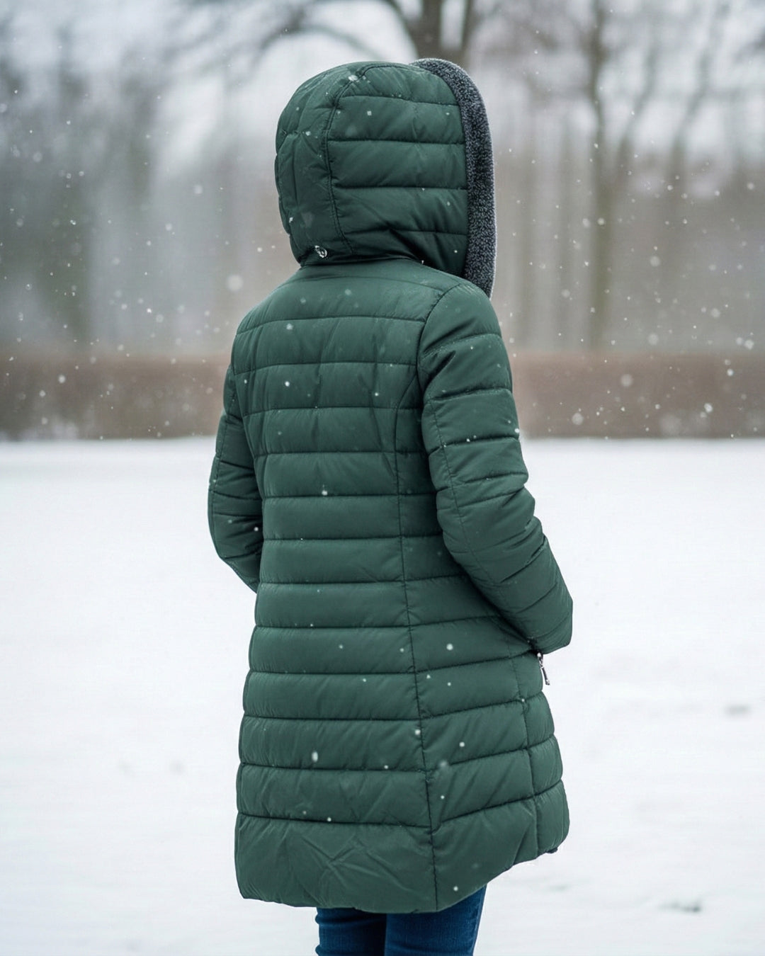 Delilah | Fleece Lined Puffer Coat