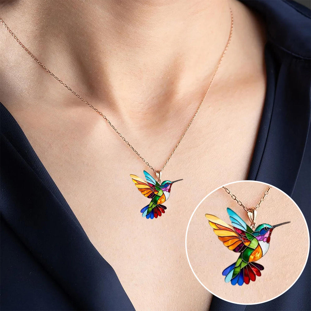 Skylar | Hummingbird Lucky Charm Necklace