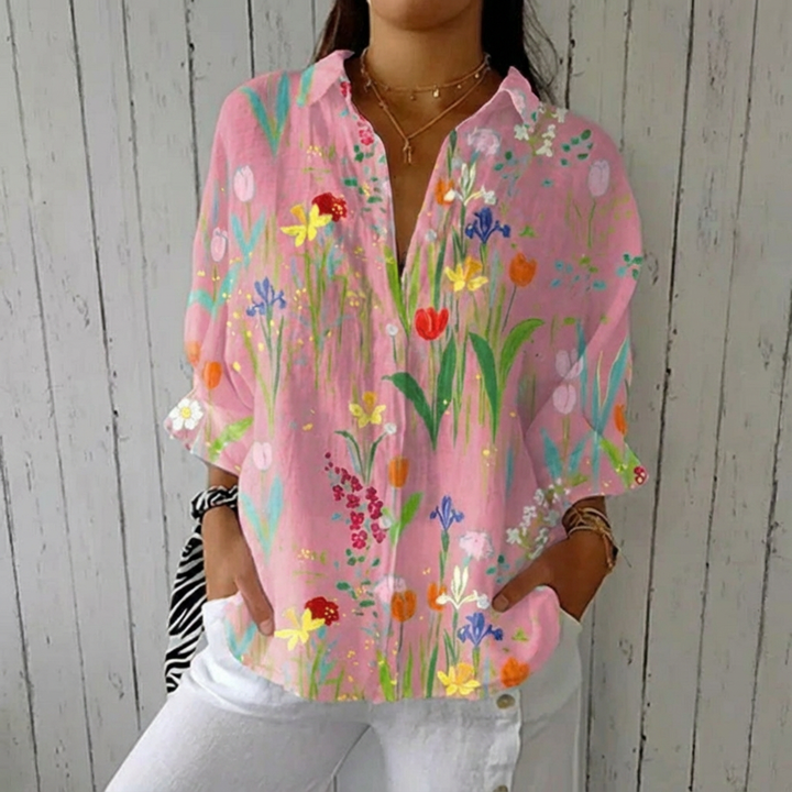Fiona | Spring Garden Blouse