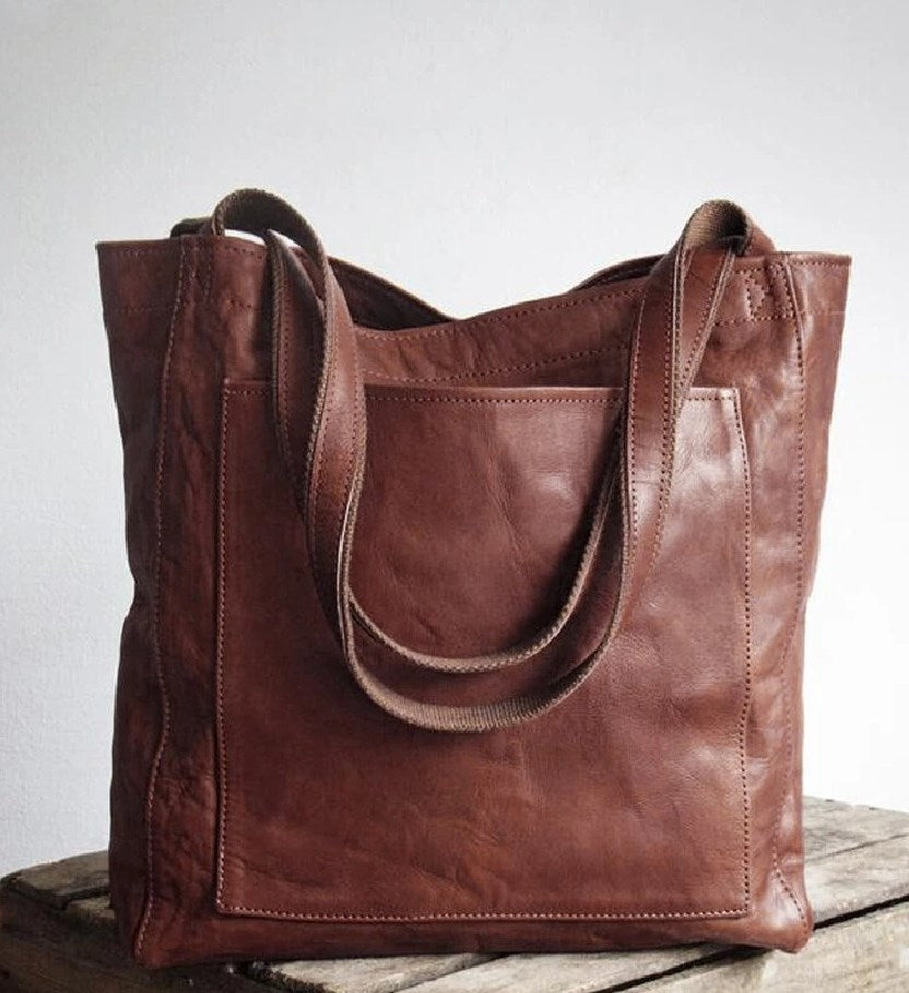 Roselyn | Classic Leather Tote