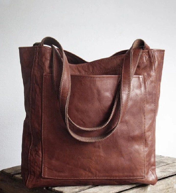 Roselyn | Classic Leather Tote