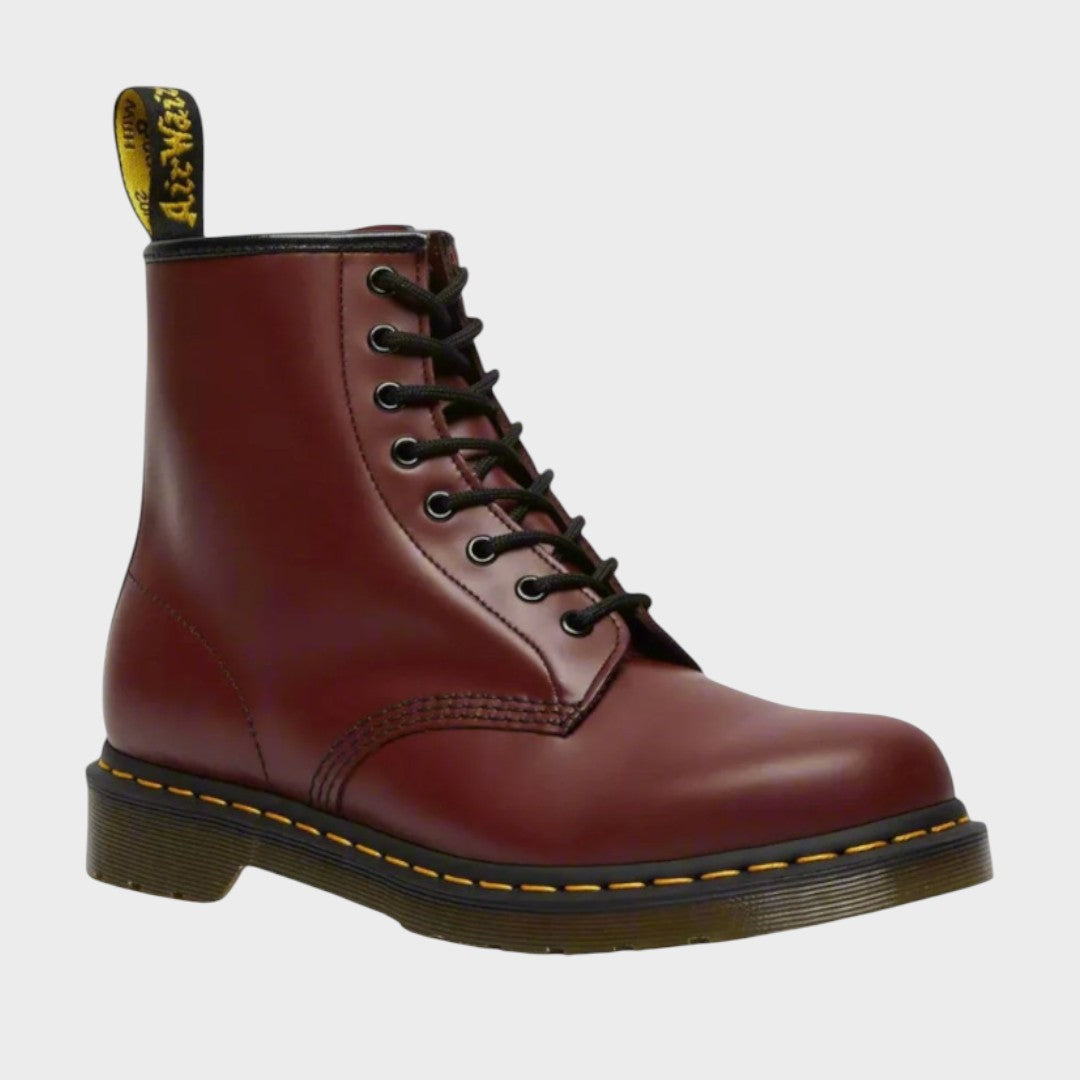 Mariana | Military Style Leather Boots with Laces