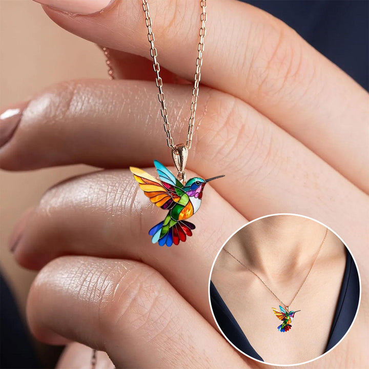 Skylar | Hummingbird Lucky Charm Necklace