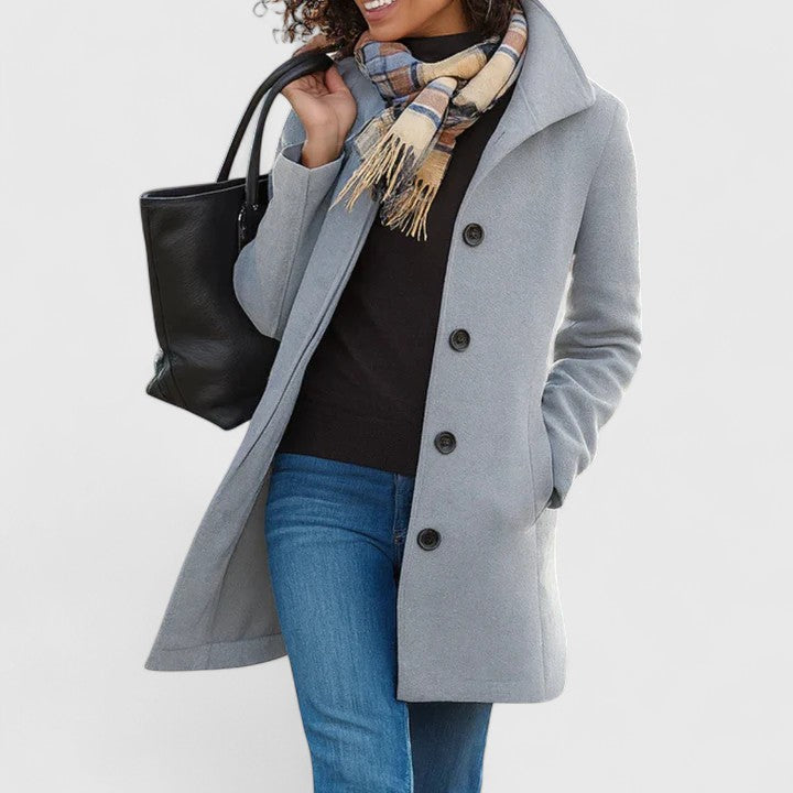 Estelle | Classic Wool Blend Coat
