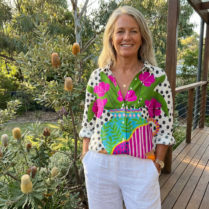 Amara | Blooming Vase Blouse