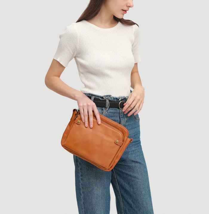 Jovie │ Sleek Three-Layer Crossbody Bag