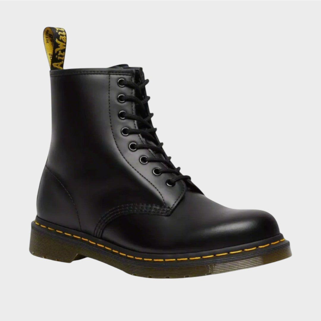 Mariana | Military Style Leather Boots with Laces