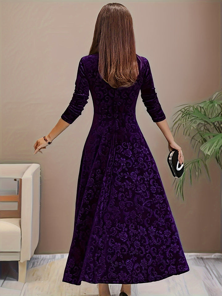 Daphne | Elegant Velvet Dress