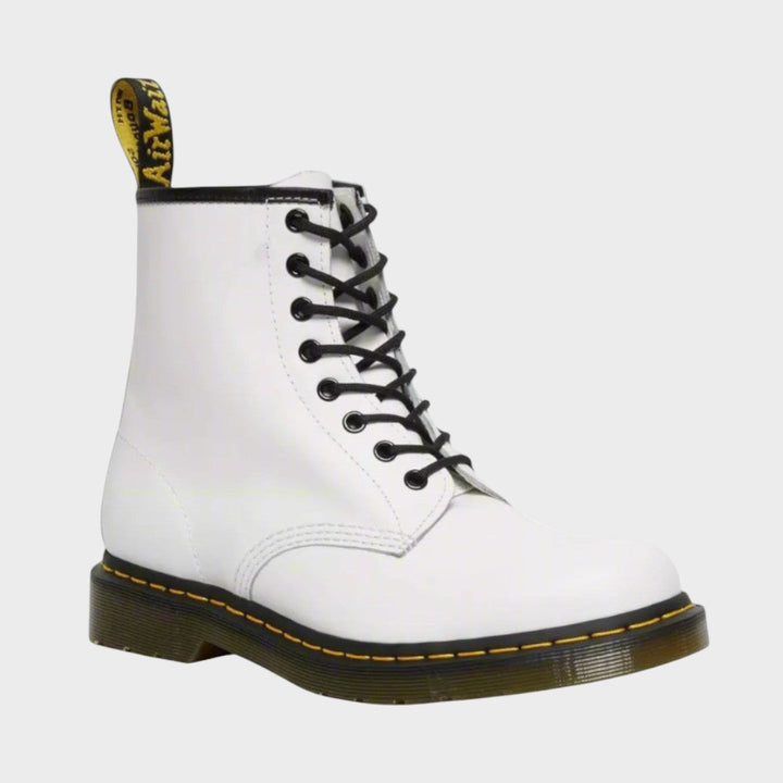 Mariana | Military Style Leather Boots with Laces