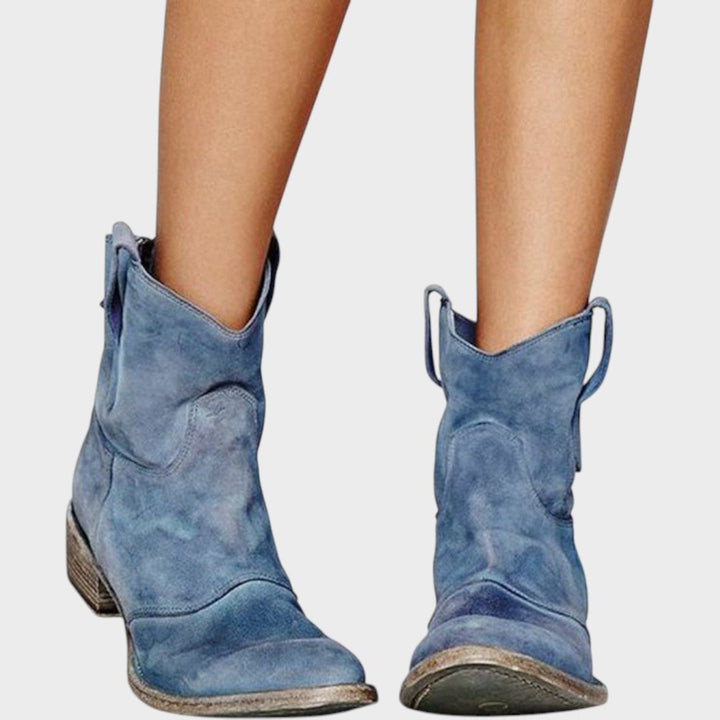 Mafalda | Suede Cowboy Boots