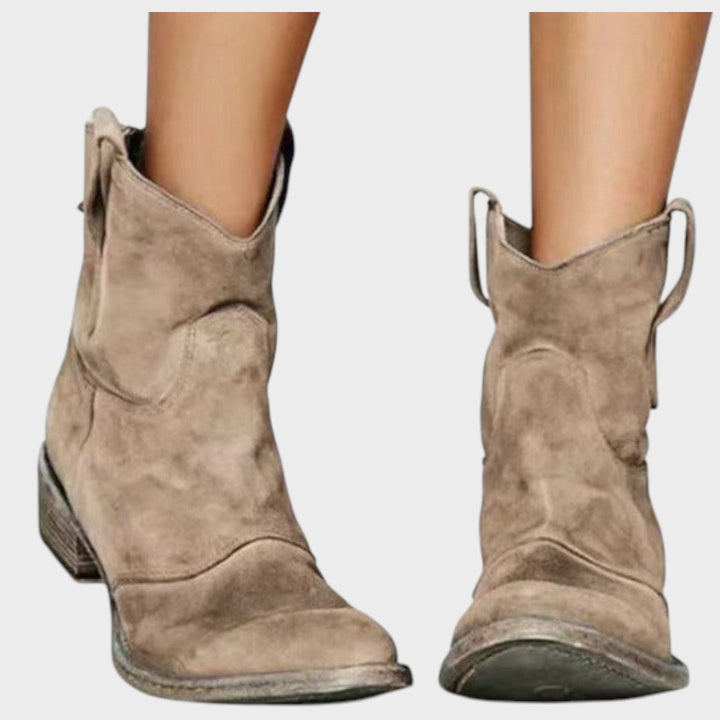 Mafalda | Suede Cowboy Boots