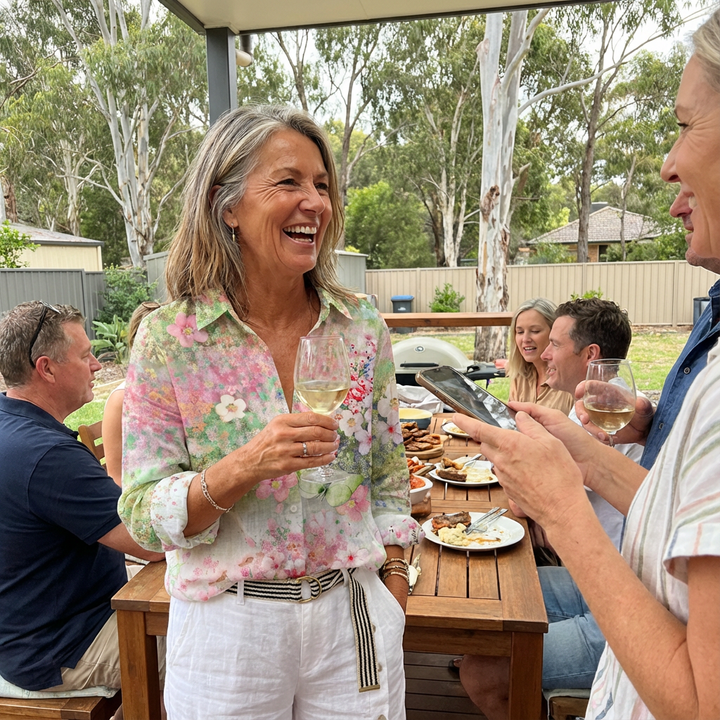 Leura | Floral Boho Blouse