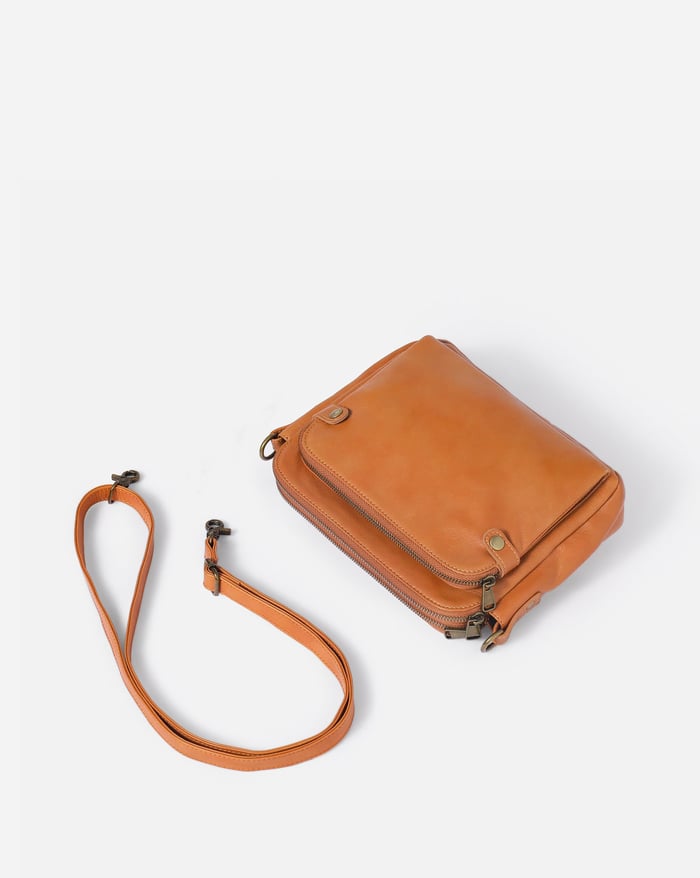 Jovie │ Sleek Three-Layer Crossbody Bag