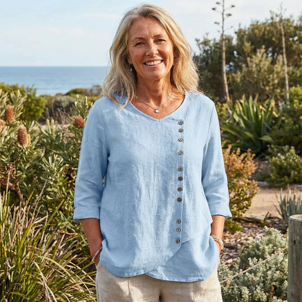 Alva | Relaxed Asymmetrical Blouse