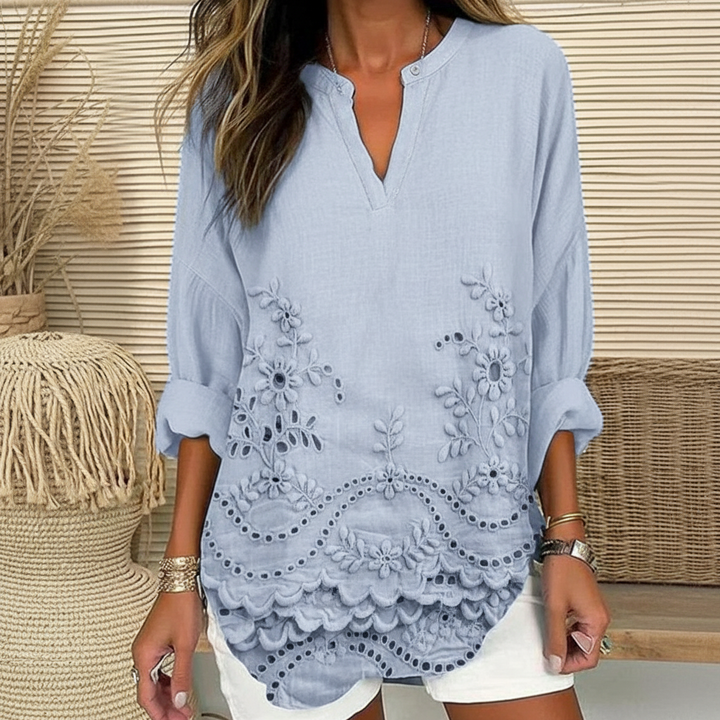 Viva | Chic Printed Blouse