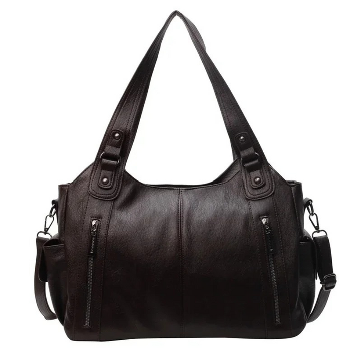 Uma │ Dual Zipper Large Capacity Shoulder Bag