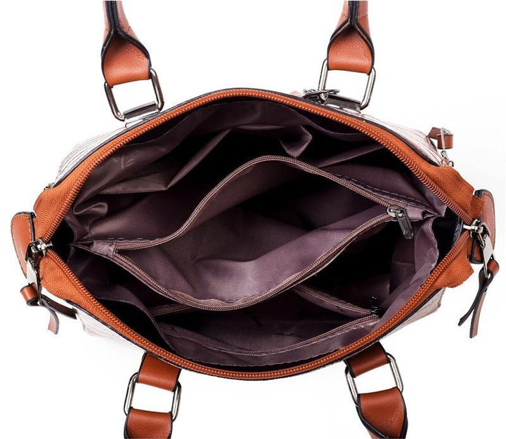 Palmer │ 4-Piece Crocodile Pattern Handbag