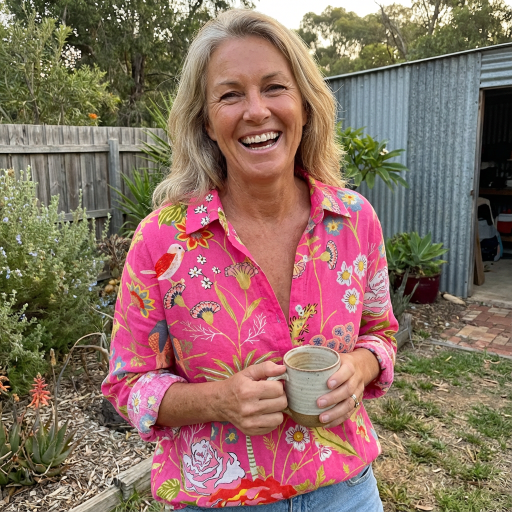 Floriana | Tropical Blossom Blouse