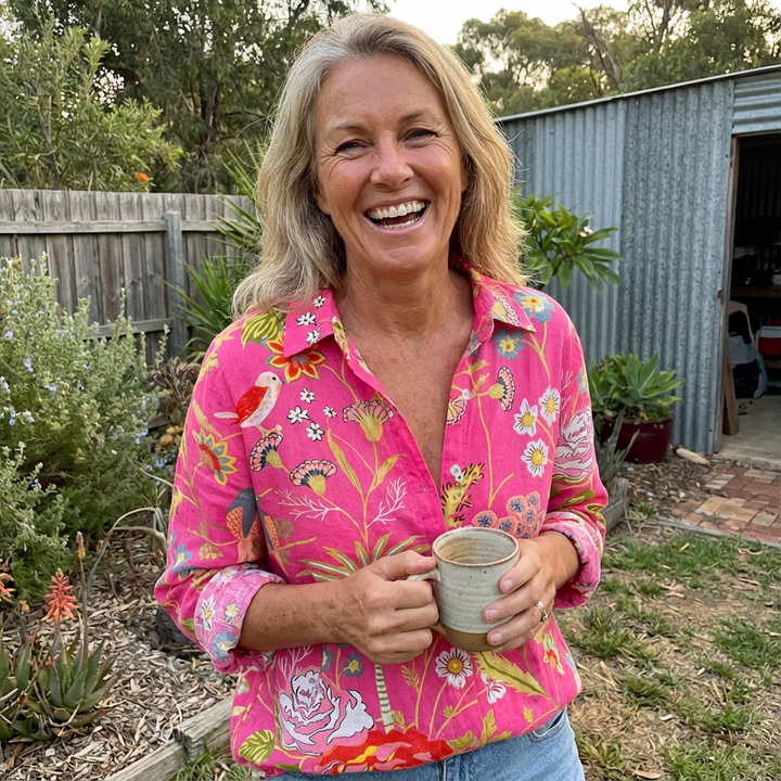 Floriana | Tropical Blossom Blouse