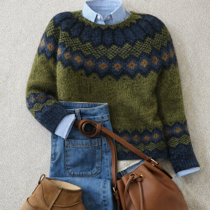 Merrill | Heritage Nordic Knit Sweater
