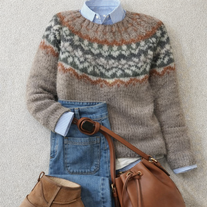 Merrill | Heritage Nordic Knit Sweater