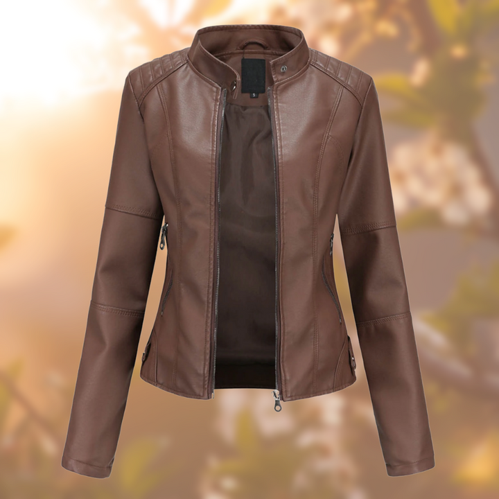 Giorgina | Stylish Leather Jacket for Women