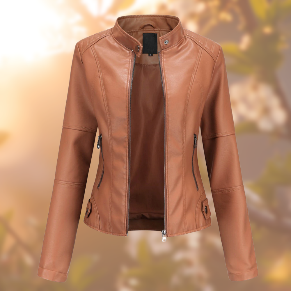 Giorgina | Stylish Leather Jacket for Women