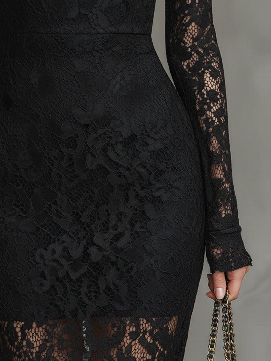 Esme | Elegant Lace Maxi Dress