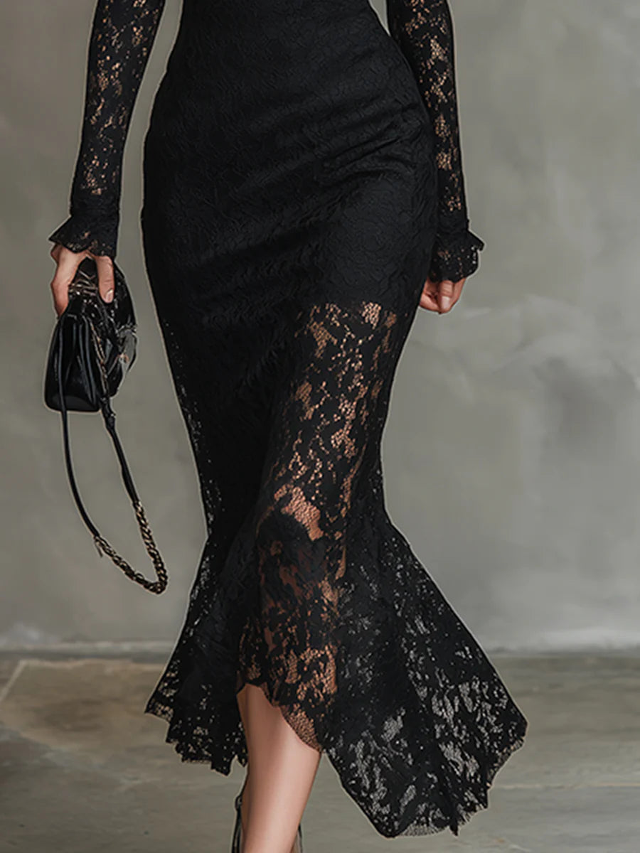 Esme | Elegant Lace Maxi Dress