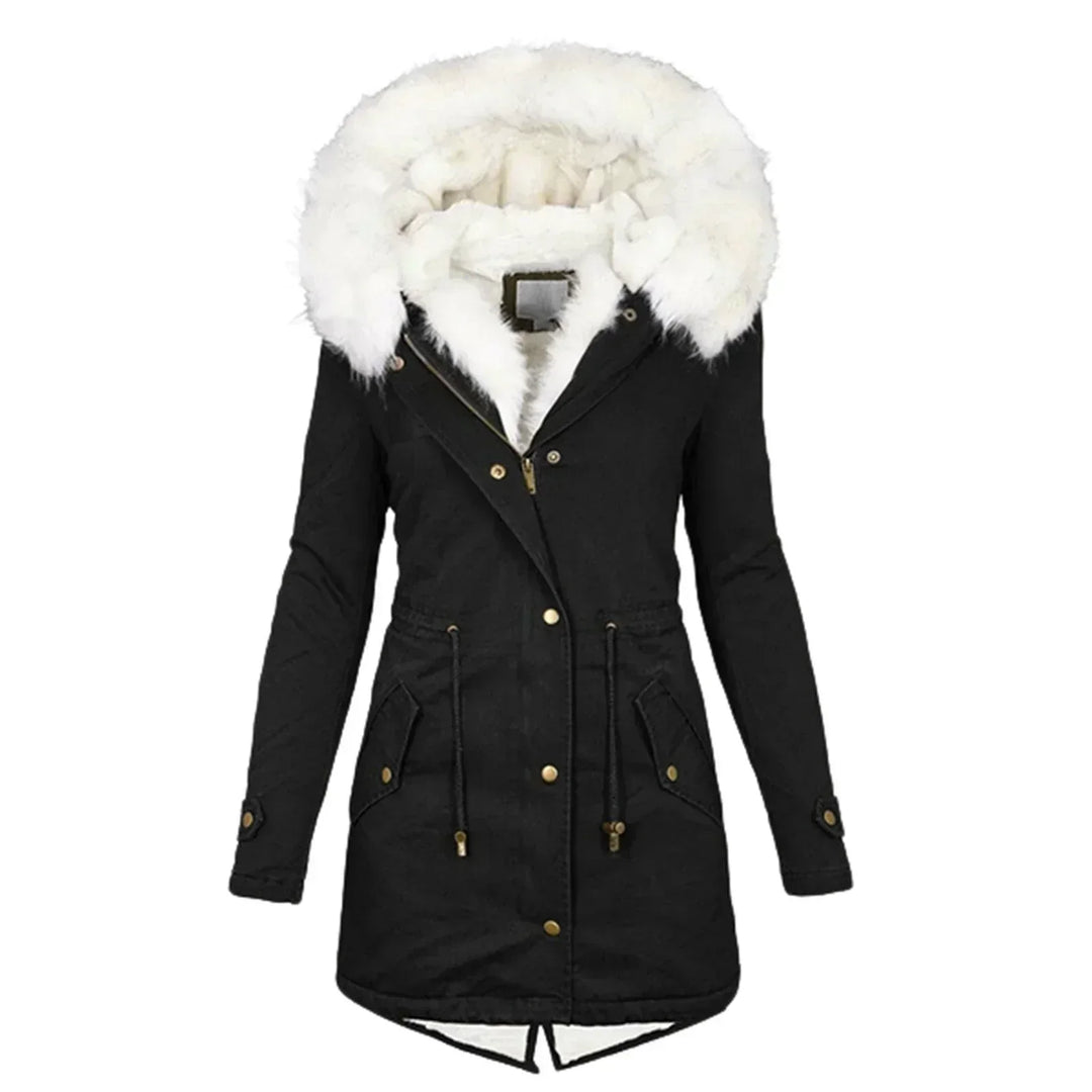 Colleen | Winter Coat with Faux Fur Lining