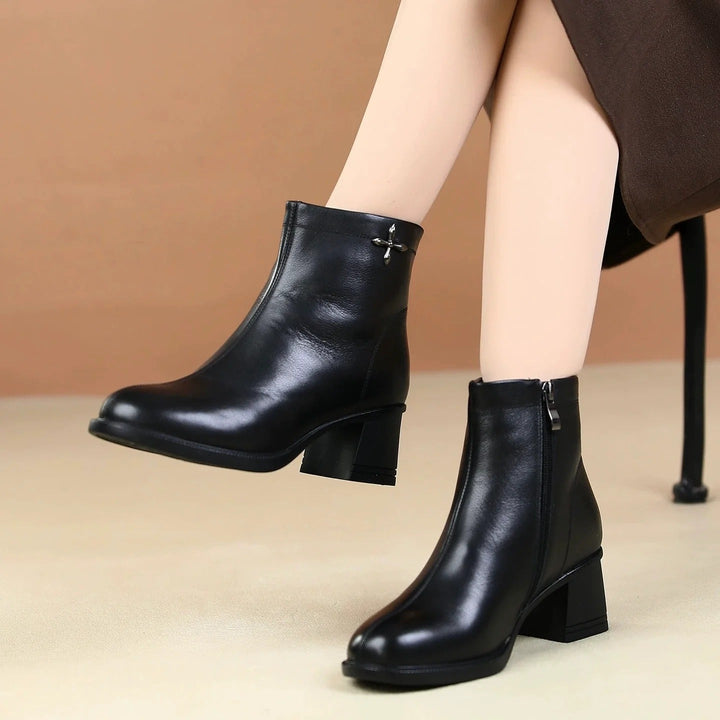 Sylvia ⏐ Premium Leather Orthopedic Boots