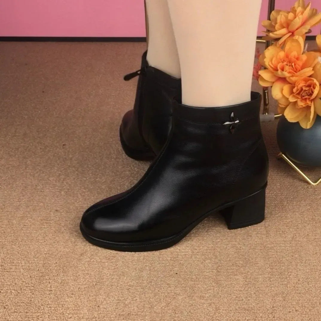 Sylvia ⏐ Premium Leather Orthopedic Boots