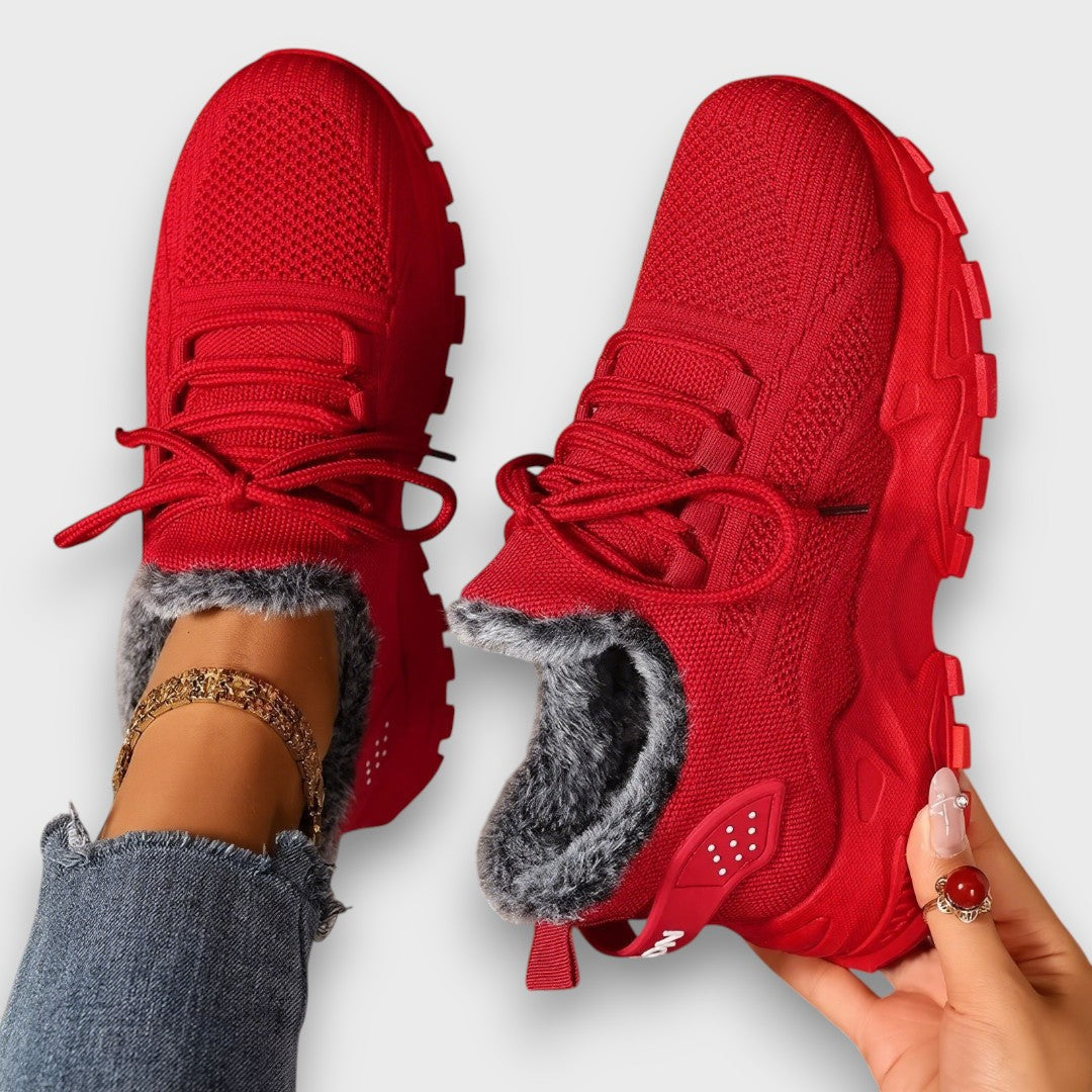 Mackenzie | Cozy Lace-Up Winter Sneakers