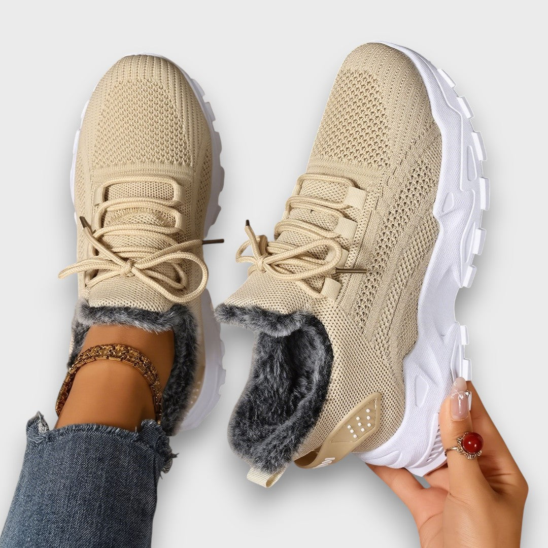 Cora | Lace-Up Winter Sneakers