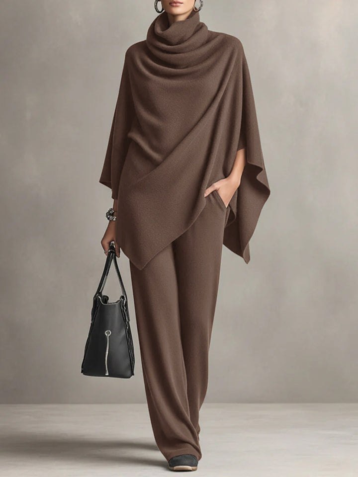 Sage | Elegant Drape Two-Piece Set