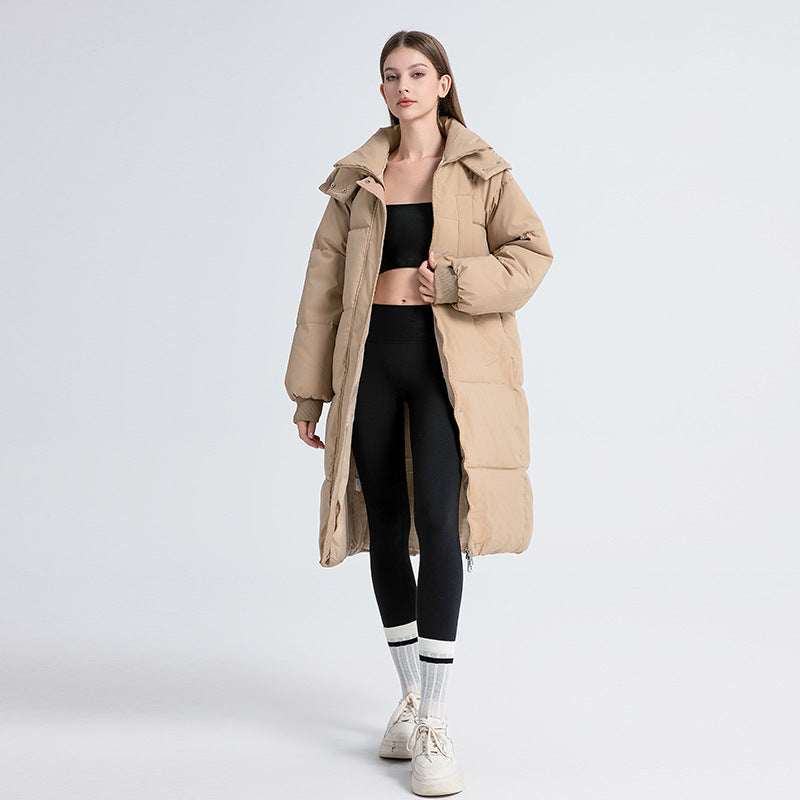 Cienna │ Classic Hooded Long Puffer Coat