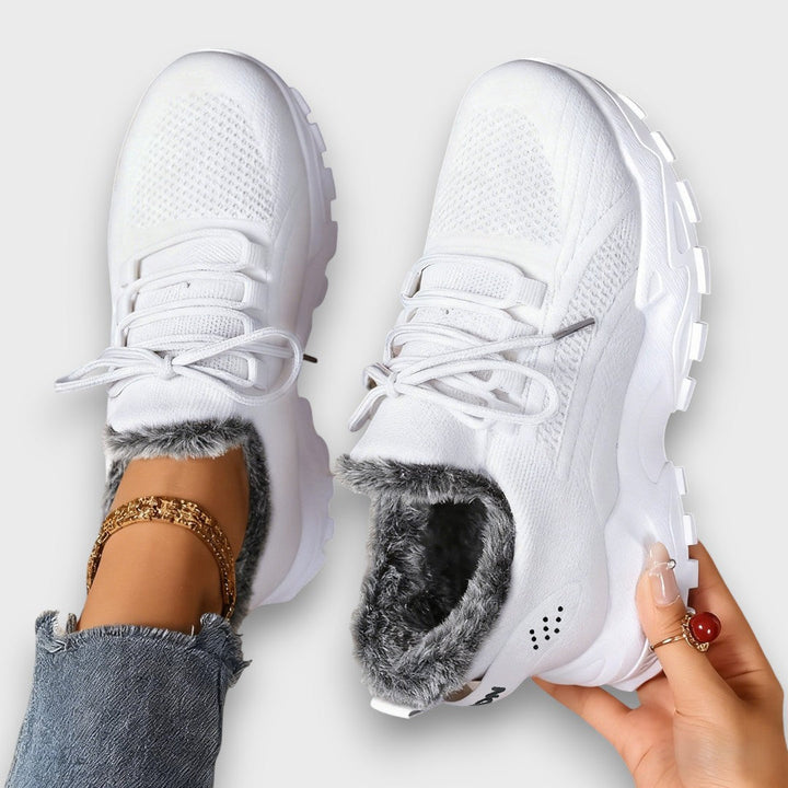 Cora | Lace-Up Winter Sneakers