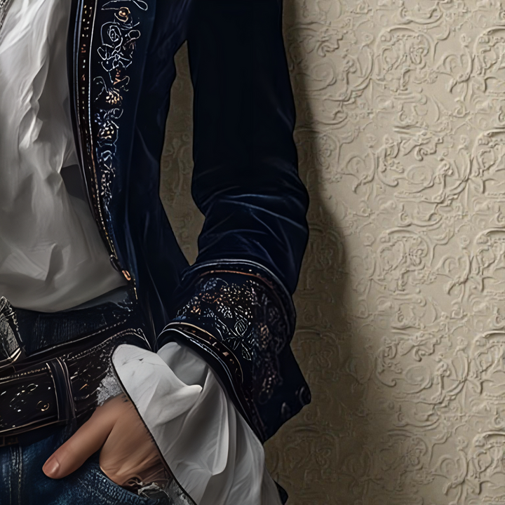 Fabienne | Elegant Velvet Blazer