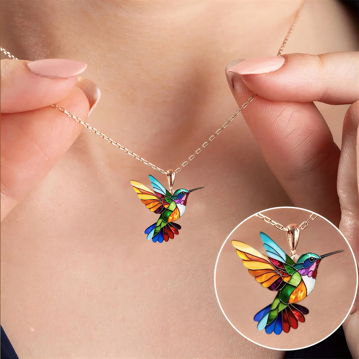 Skylar | Hummingbird Lucky Charm Necklace