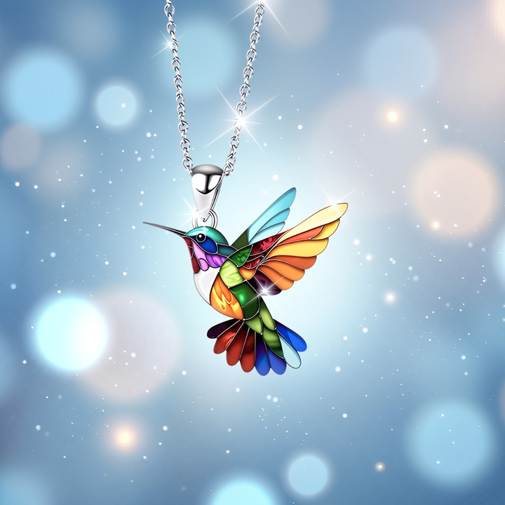 Skylar | Hummingbird Lucky Charm Necklace
