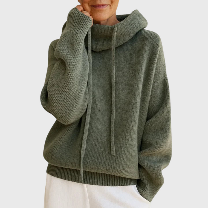Annelie | Cozy sweater with a wide turtleneck