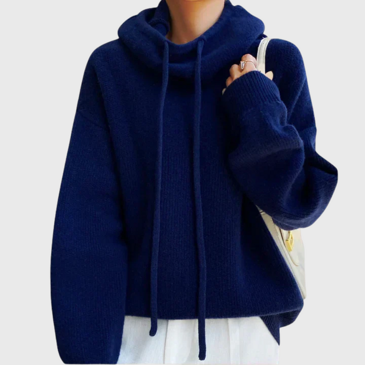 Annelie | Cozy sweater with a wide turtleneck