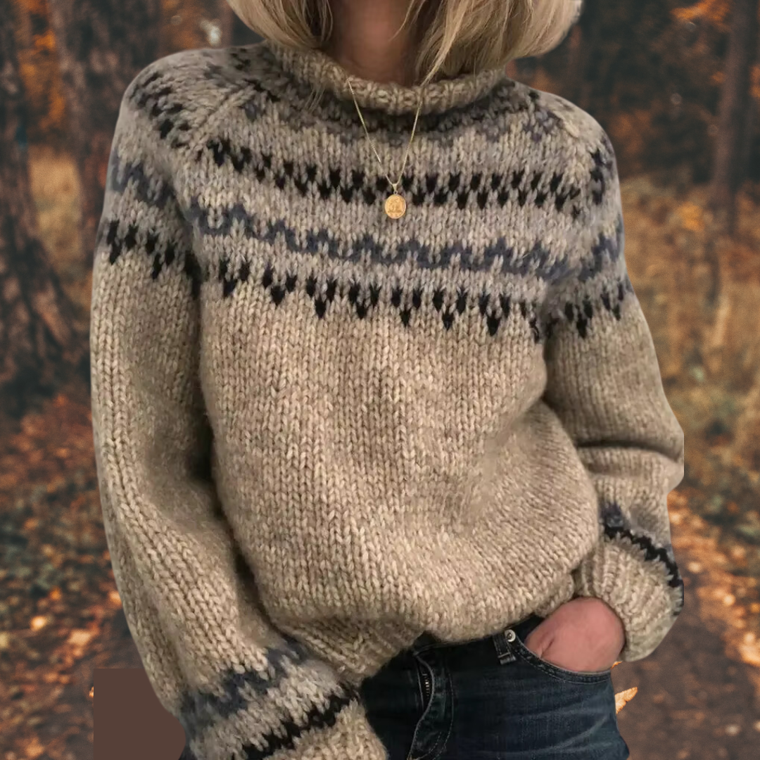 Astrid | Elegant Nordic Sweater