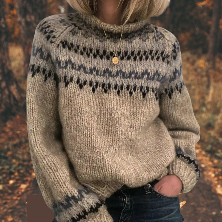 Astrid | Elegant Nordic Sweater