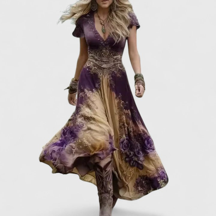 Riley | Elegant Floral Dress