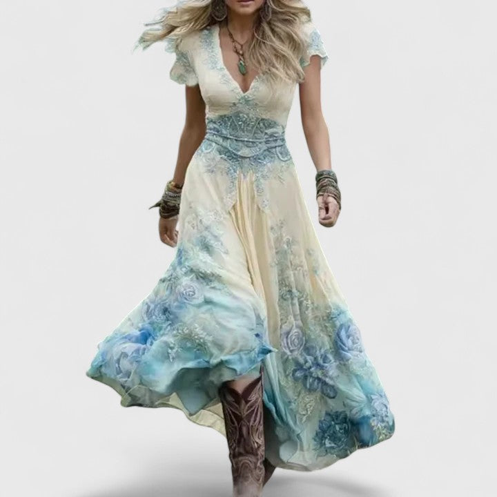 Riley | Elegant Floral Dress