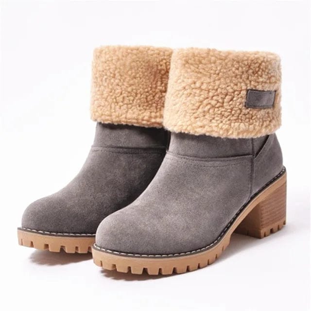 Simone | Mid-Calf Wool Boots