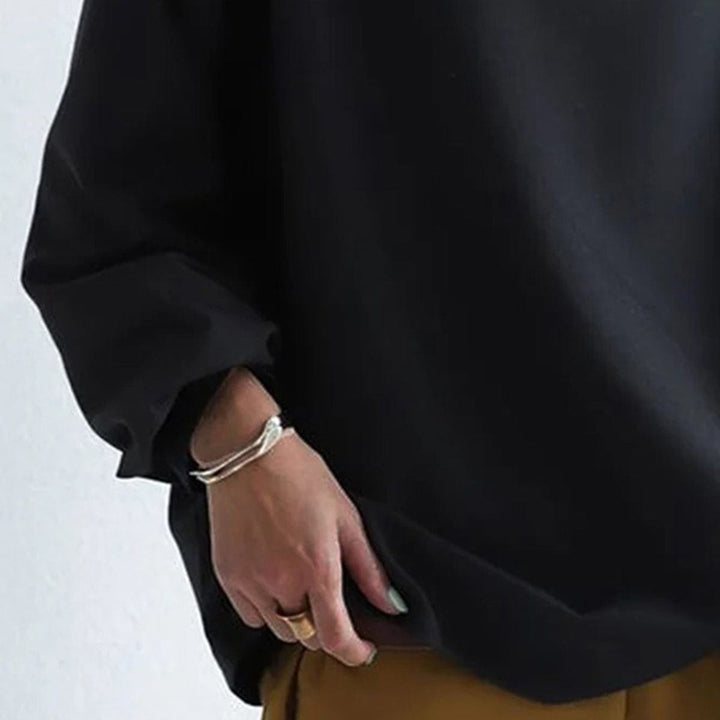 Hazel | Minimalist High-Neck Sweater