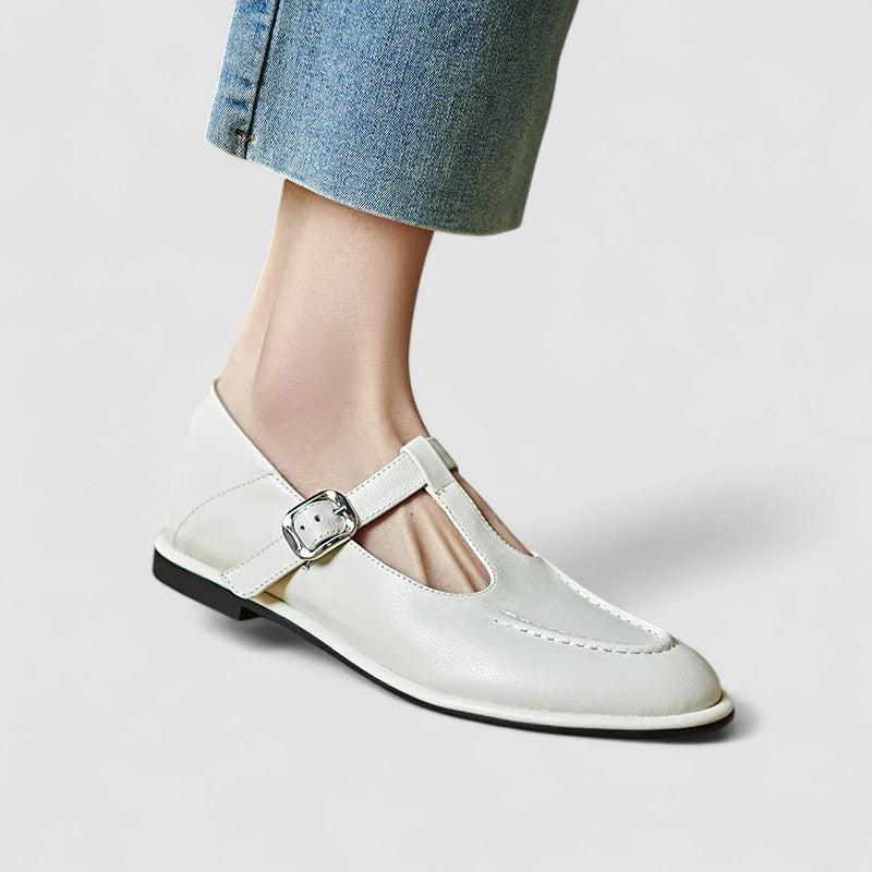 CAMILA | ORTHOPEDIC MARY JANE SHOES WITH LOW HEEL