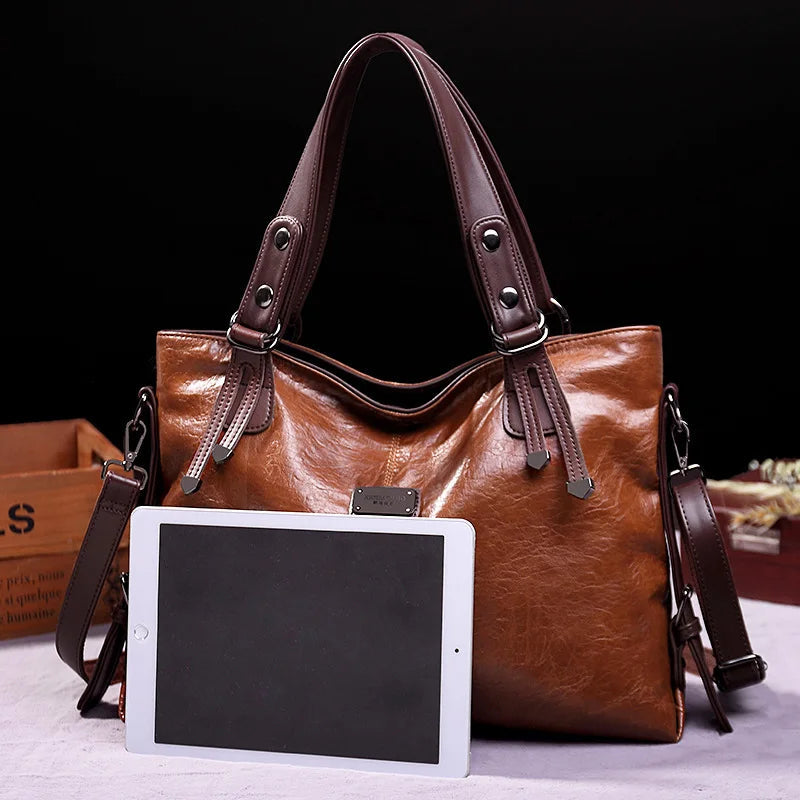 Aralyn │ Refined Soft Leather Tote Bag